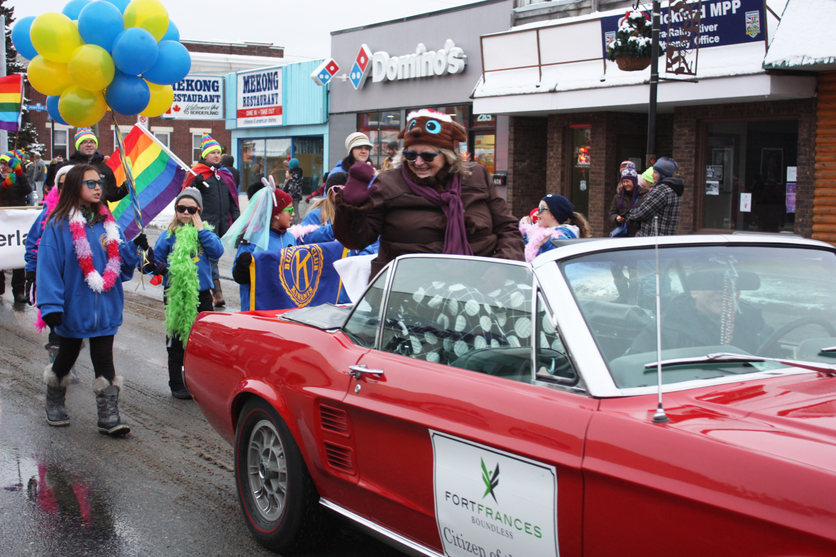 Top citizen float
