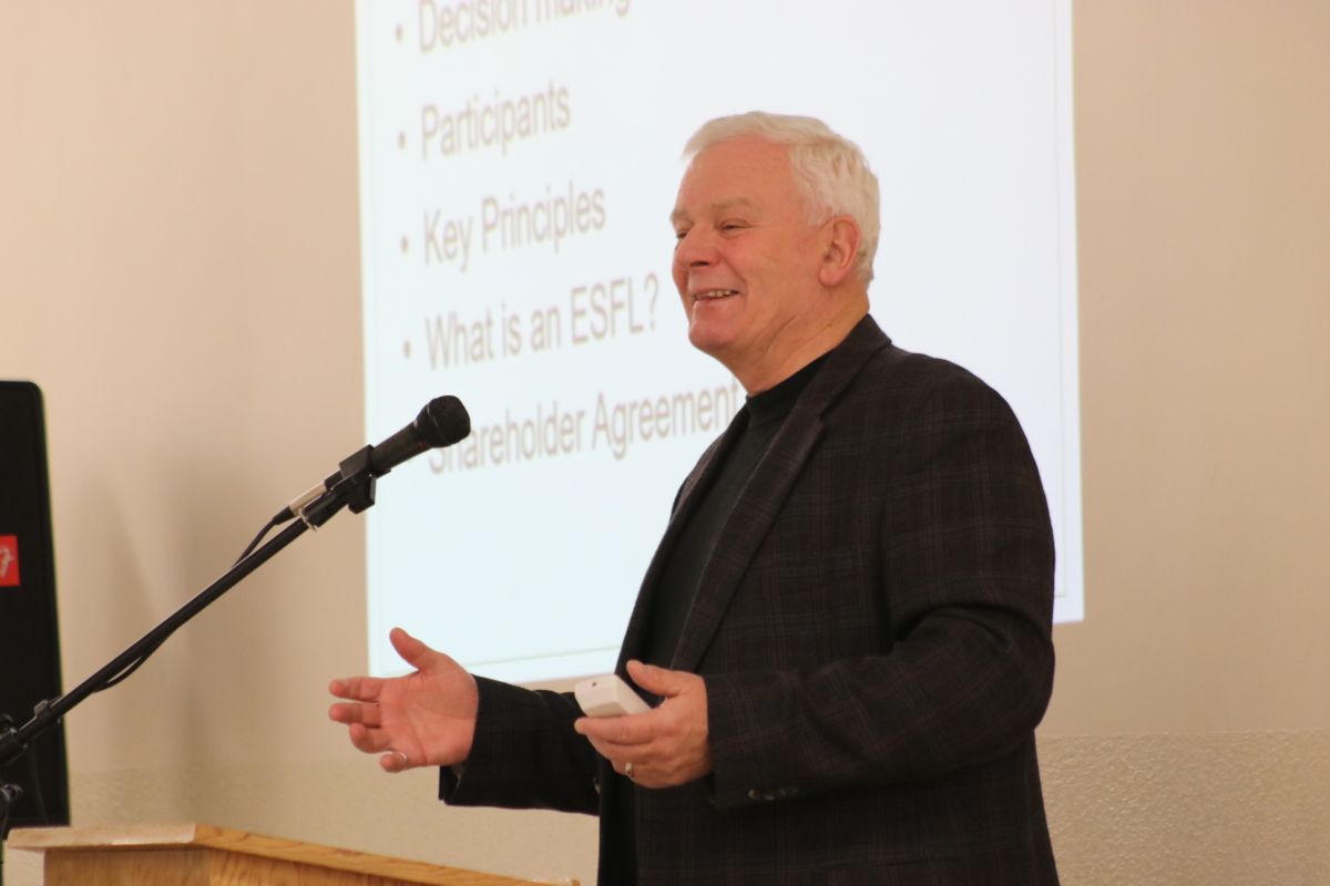 Willick speaking