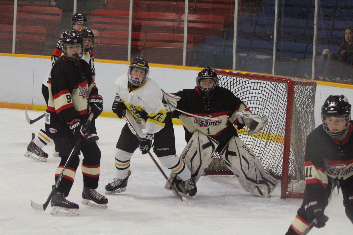 Goalie shove