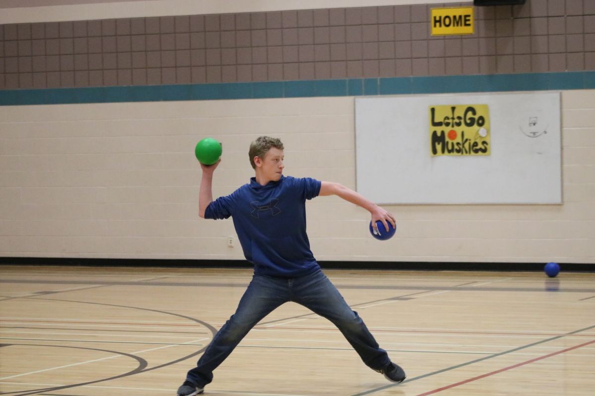 dodgeball throw