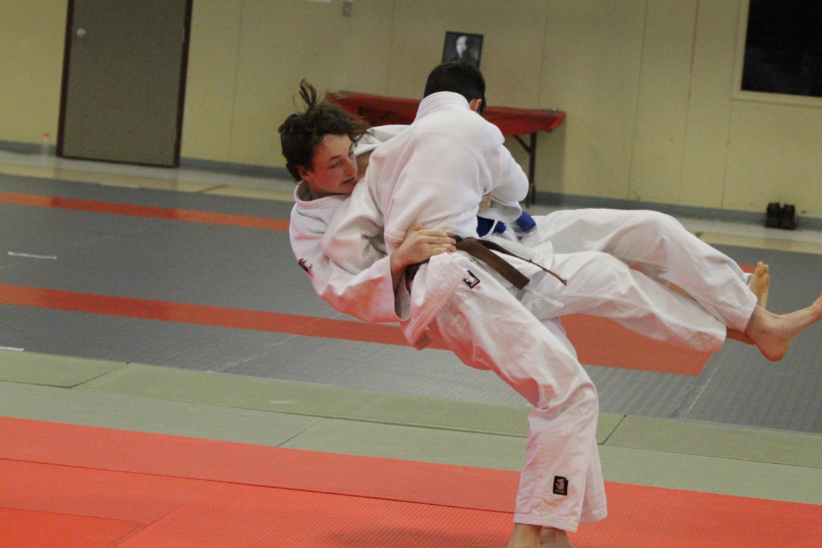 Judo takedown Fort Frances Times