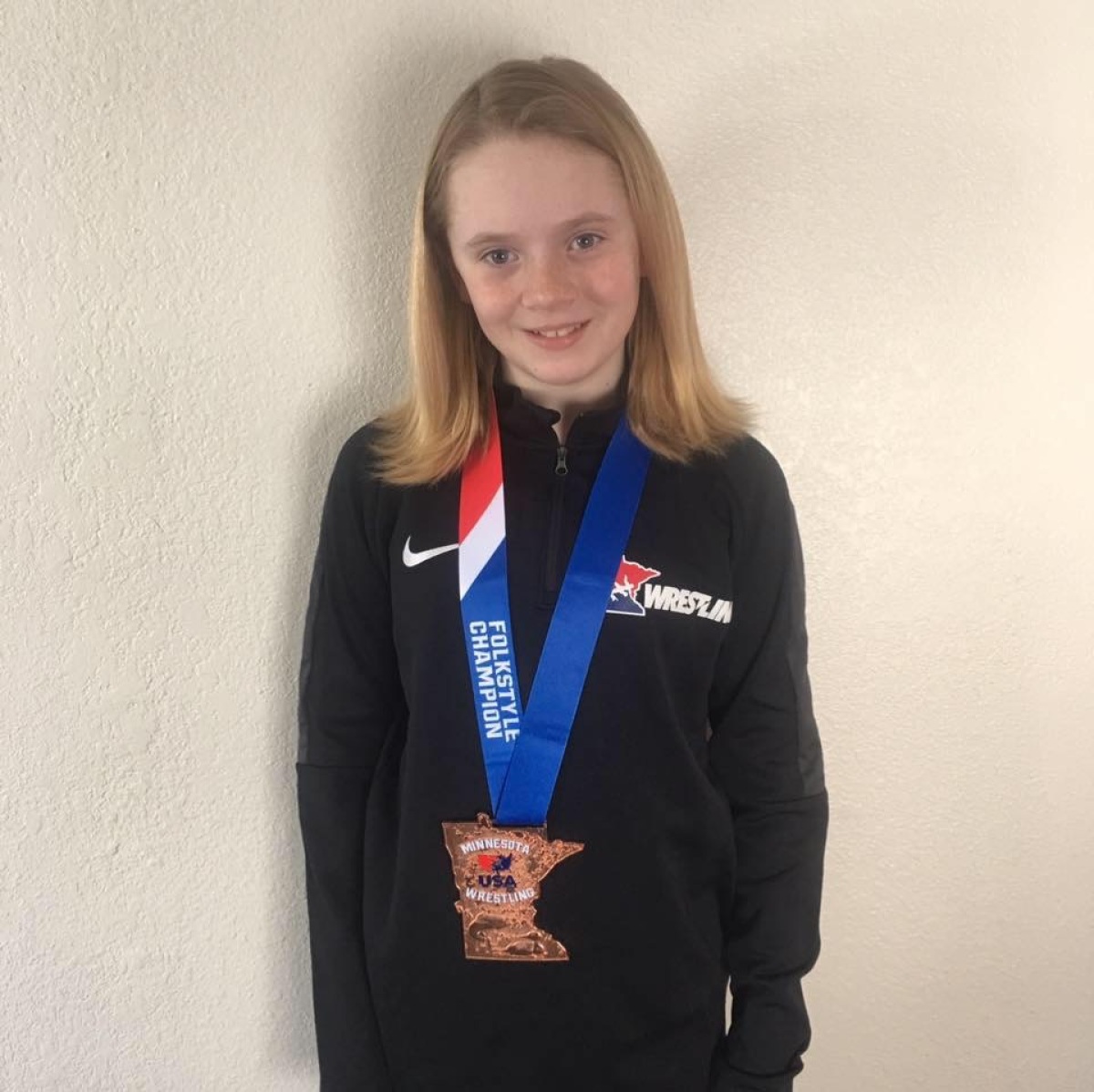 Wrestling medal
