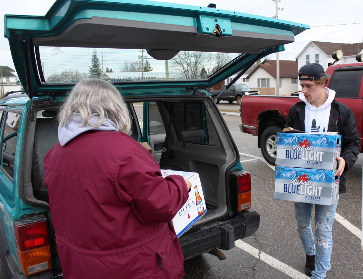 Bottle donation
