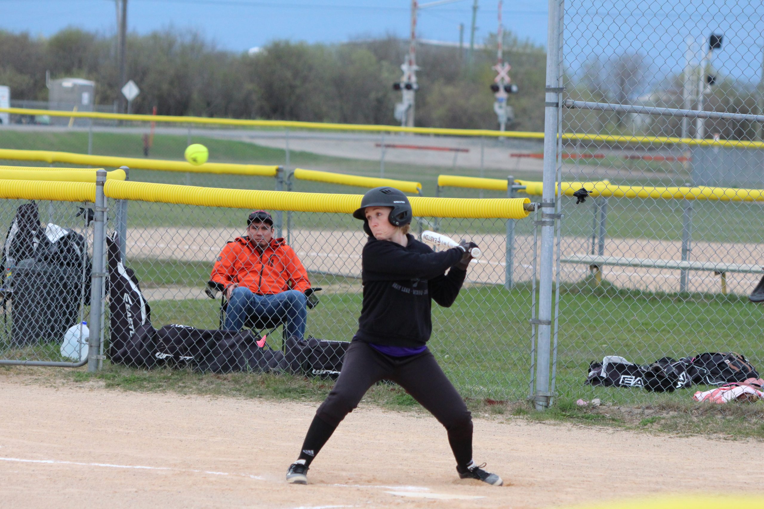 Woman batter