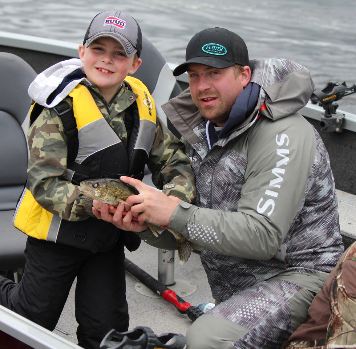 Proud angler