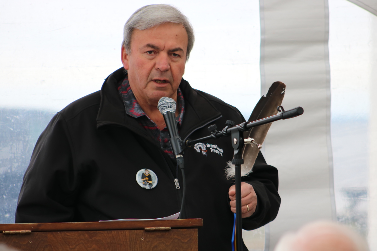 Perrault speaking