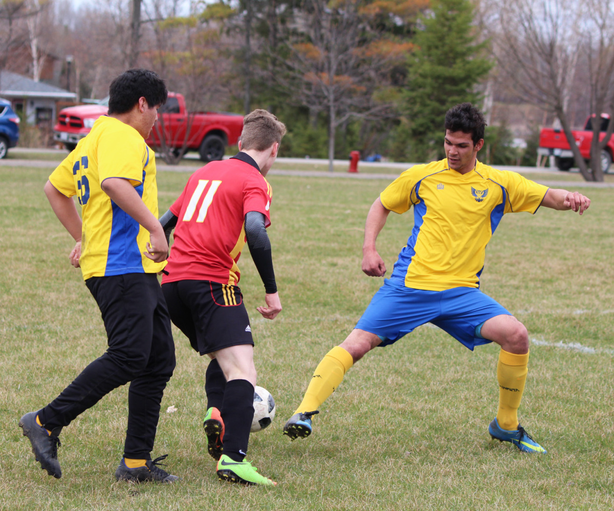 Fighting for possession
