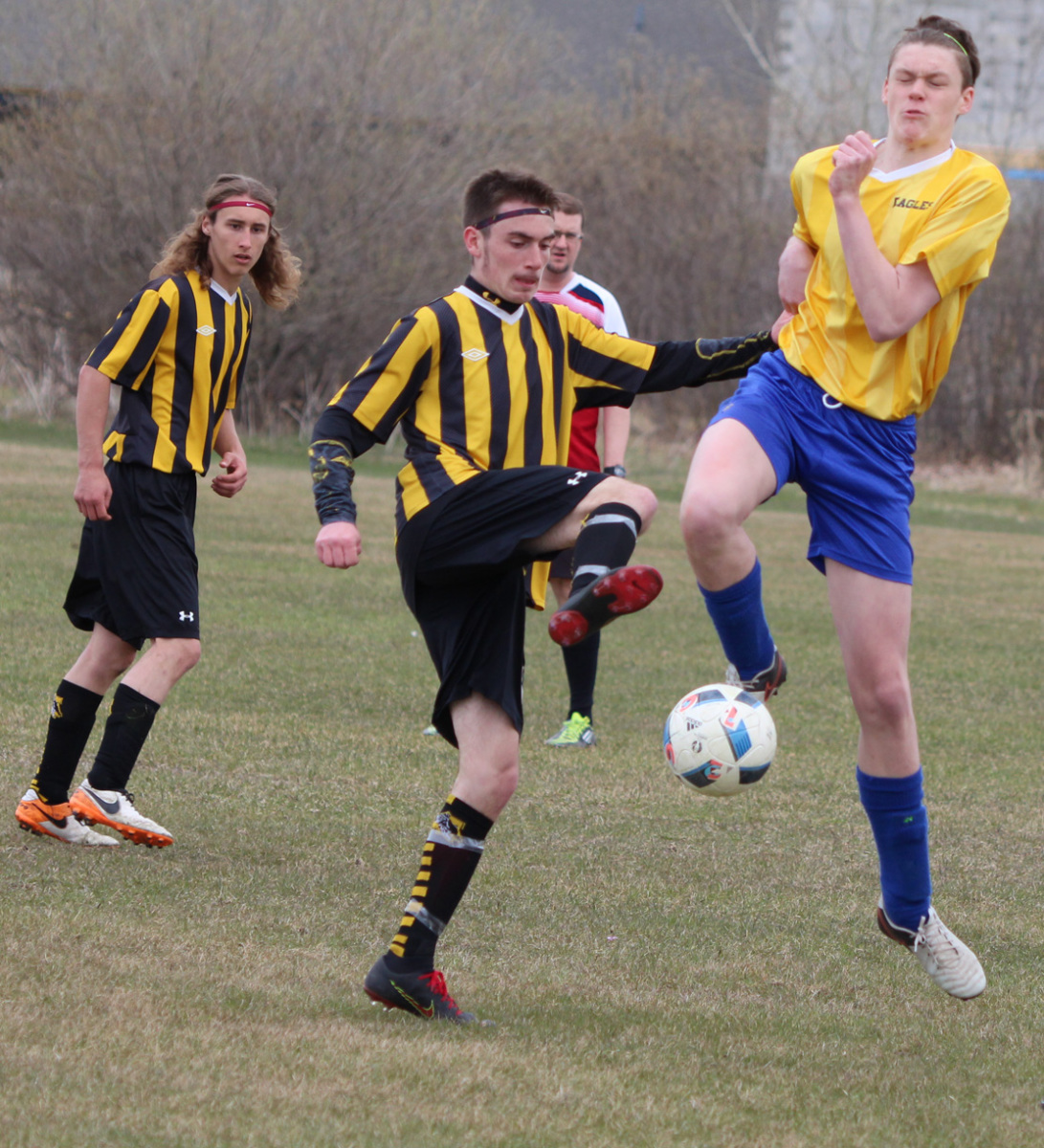 Kicking away