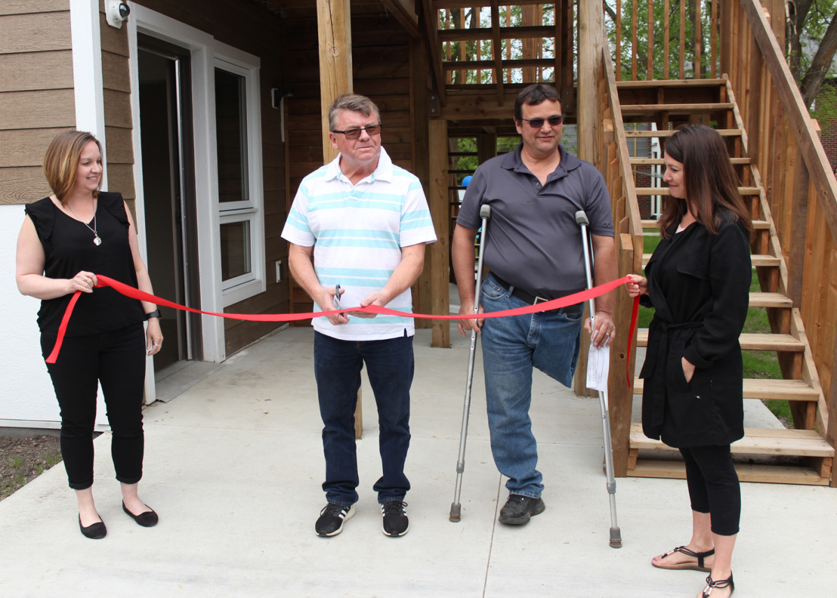 Eightplex ribbon cutting