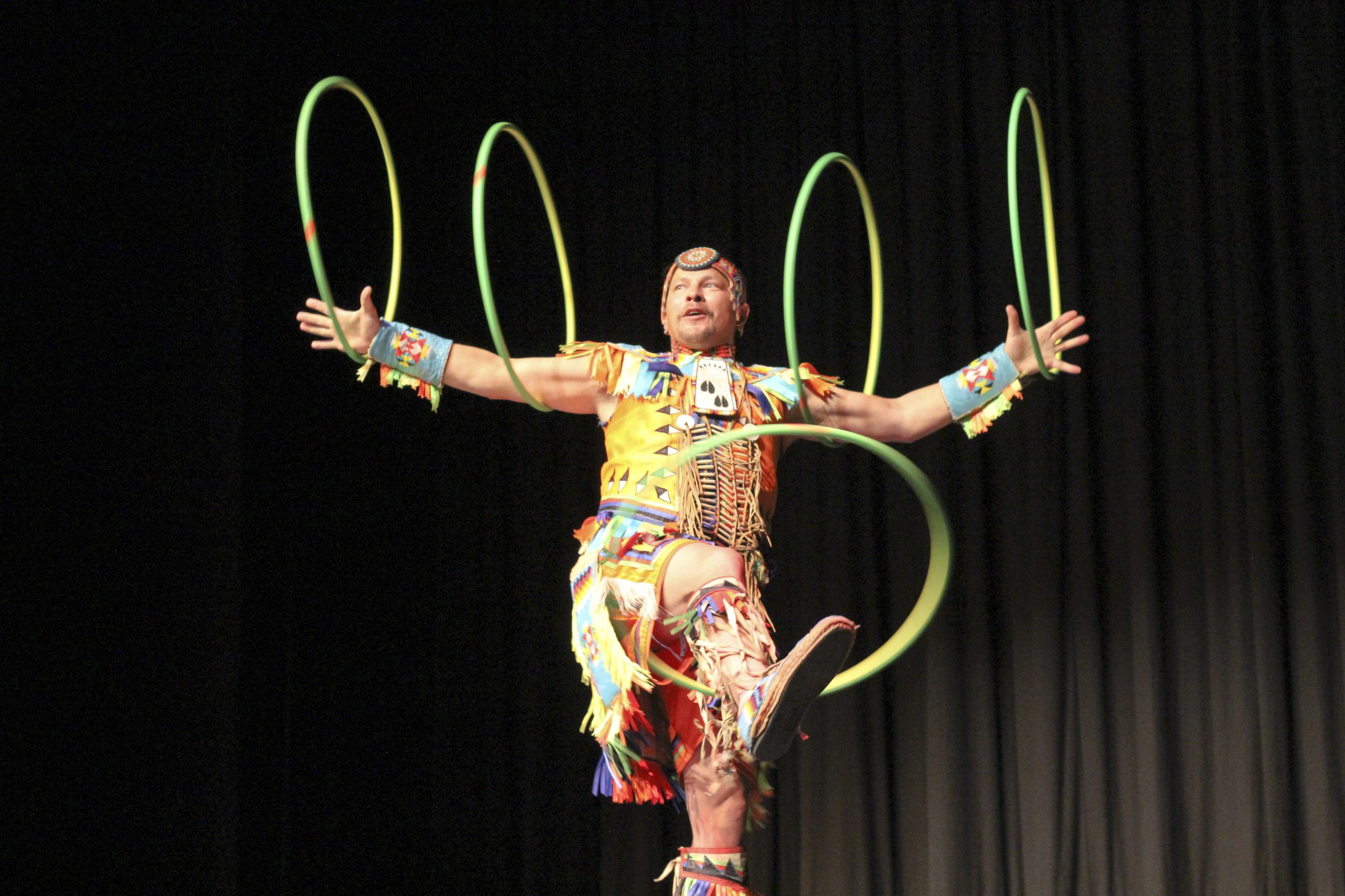 Hoop dancing