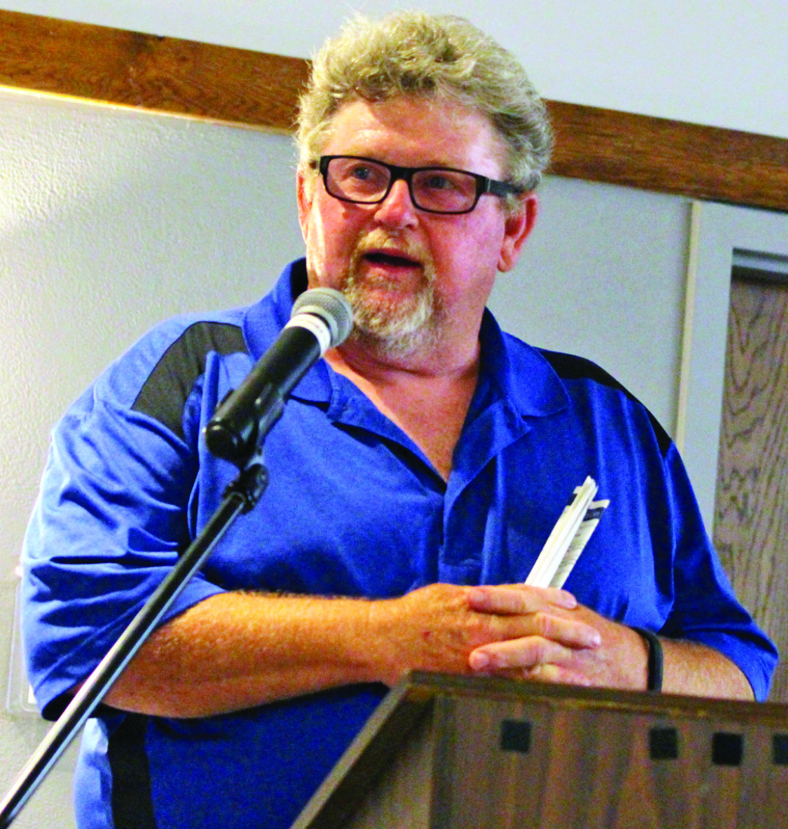 Barton speaking