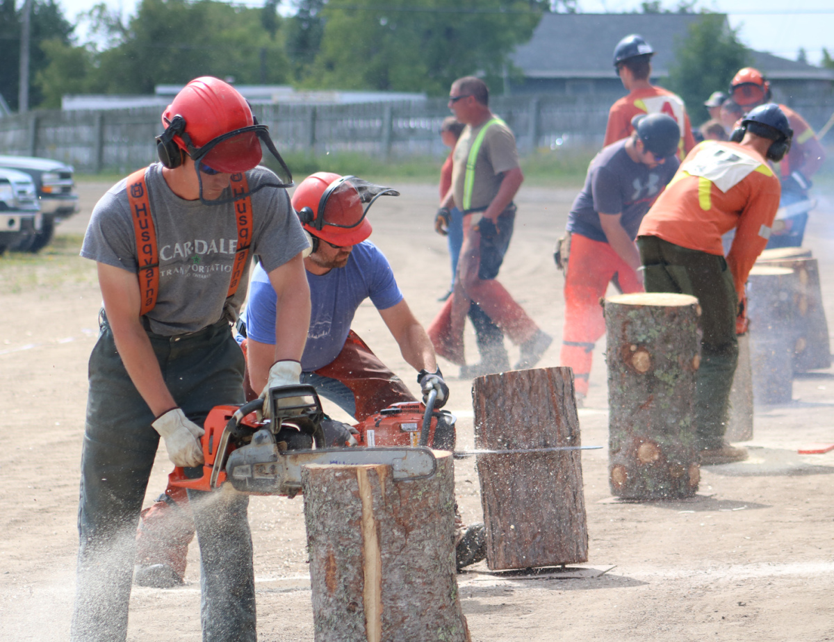 Loggers' competition