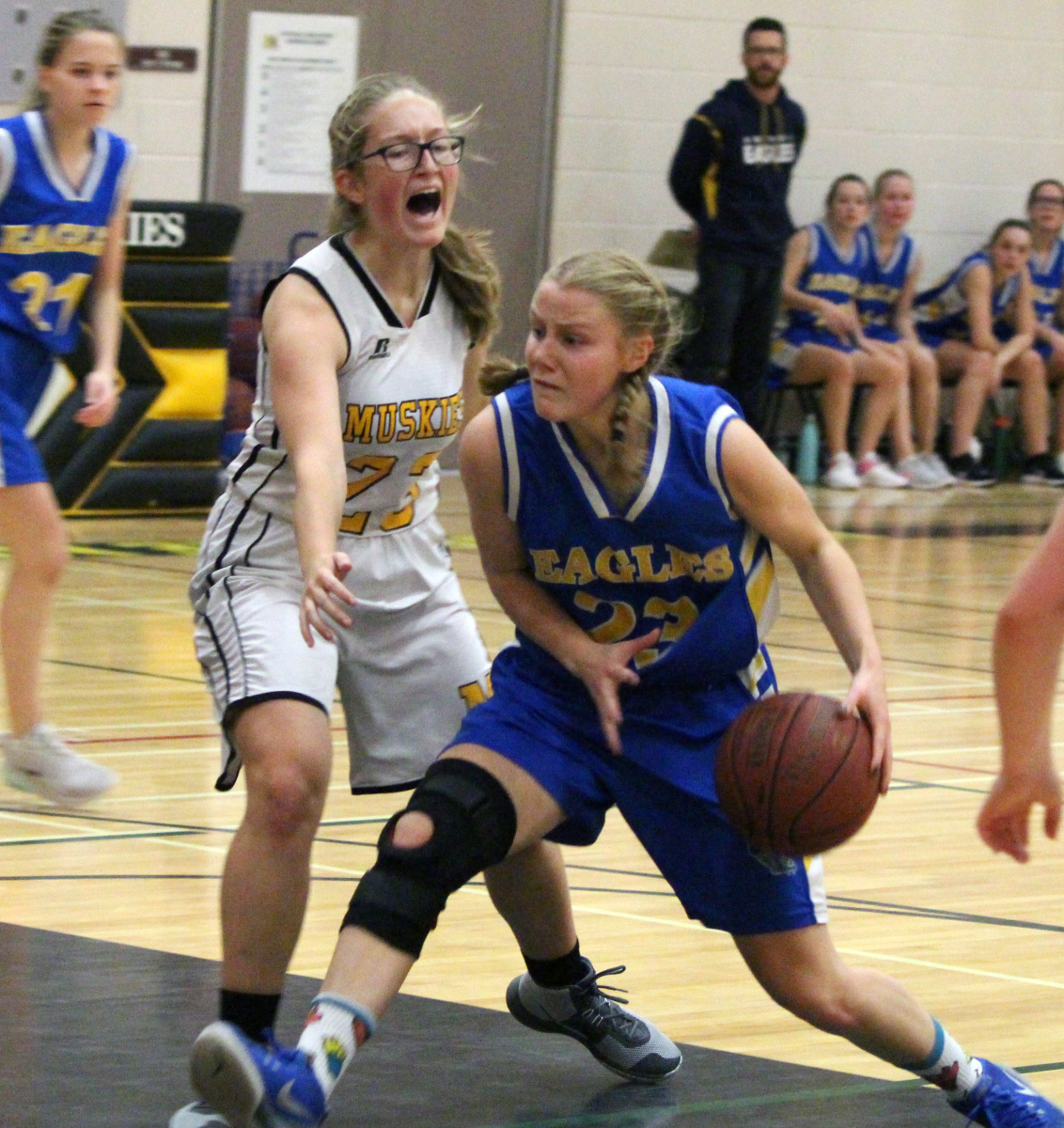 Attempted lay-up