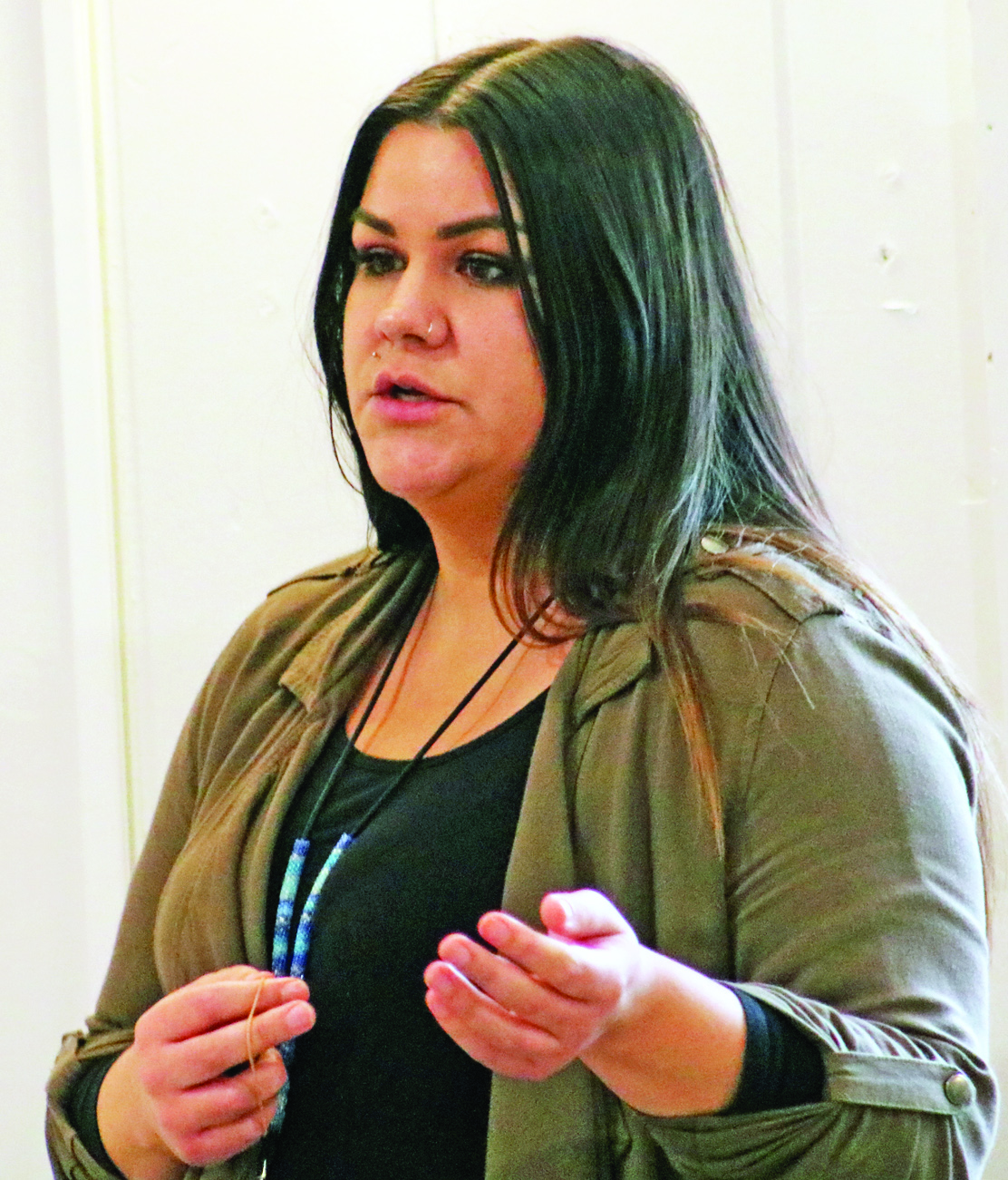 Human trafficking talk