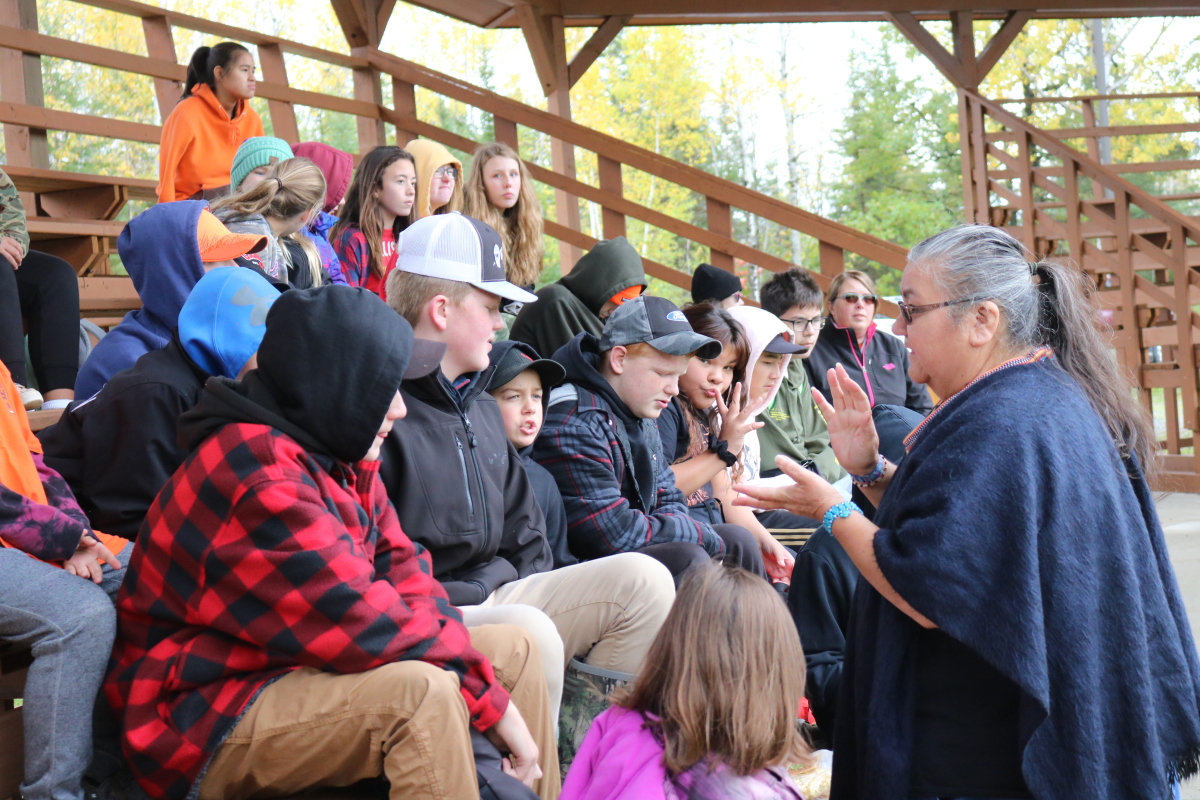 Talking to students