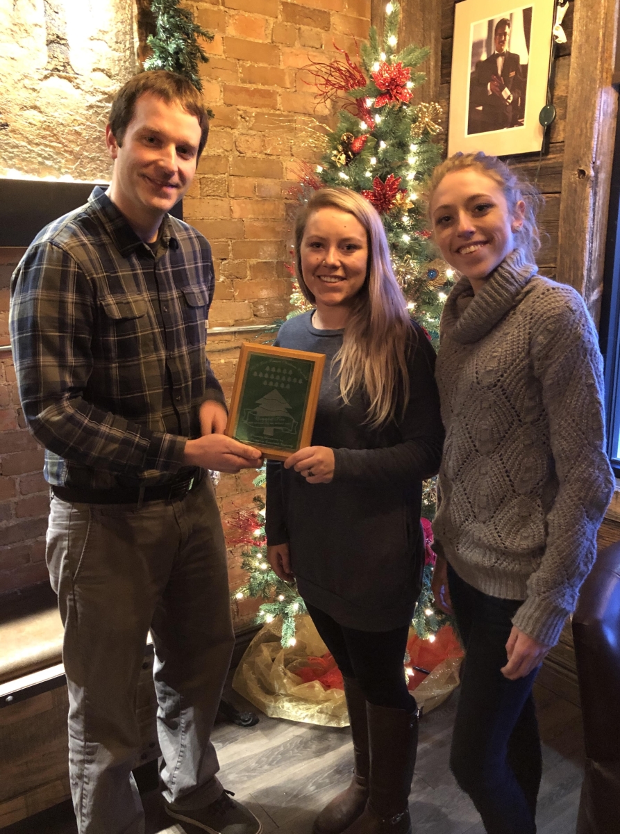 Christmas parade award