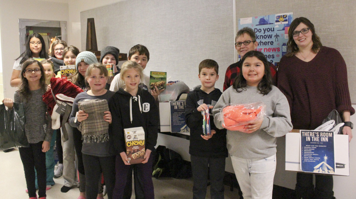 Warming centre donation