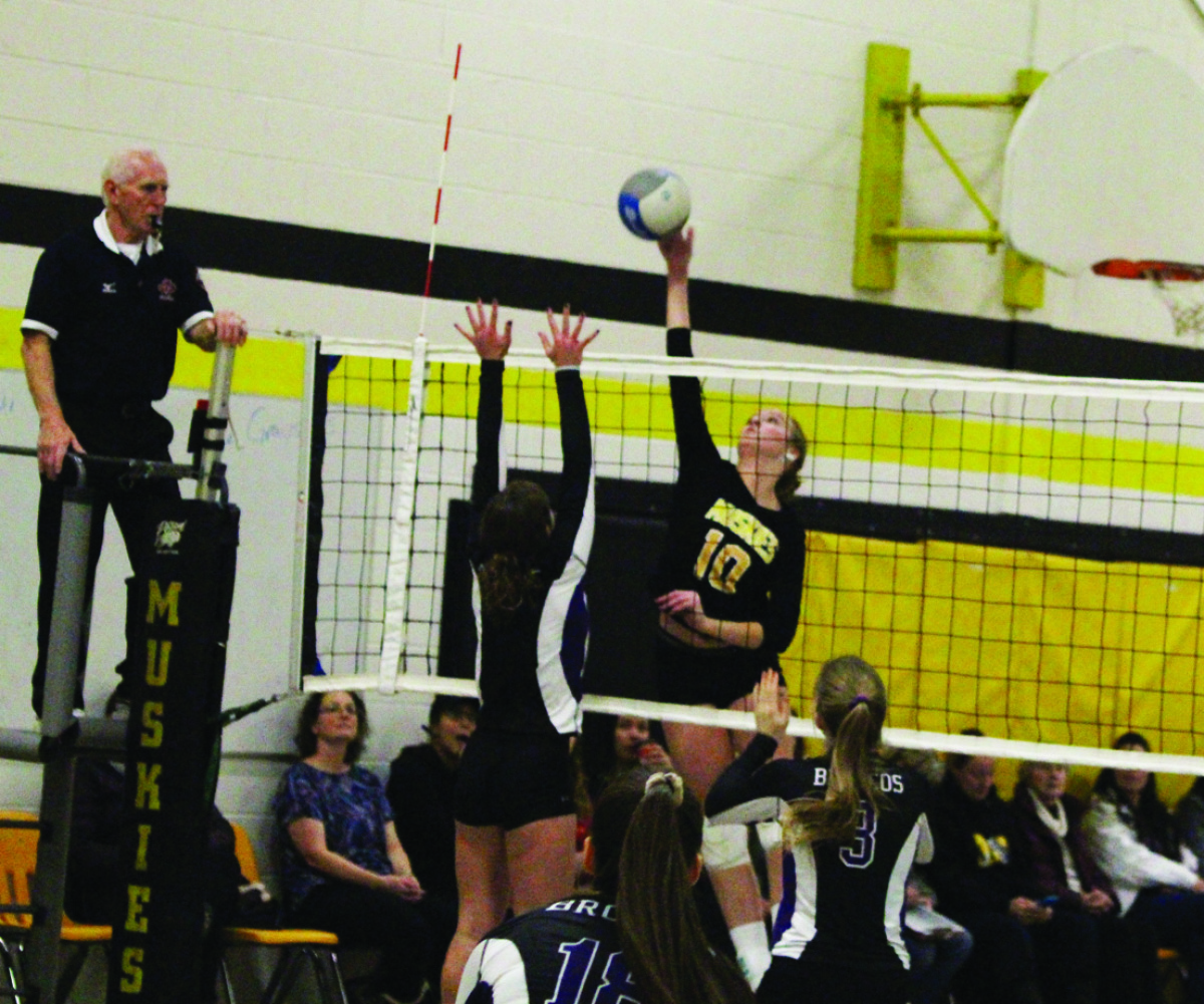 Spiking it over