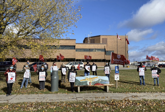Dryden protest