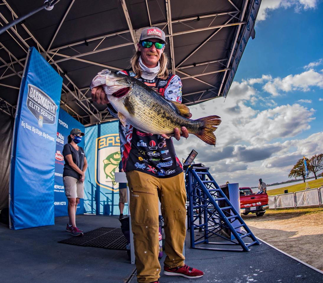 9-9 largemouth bass