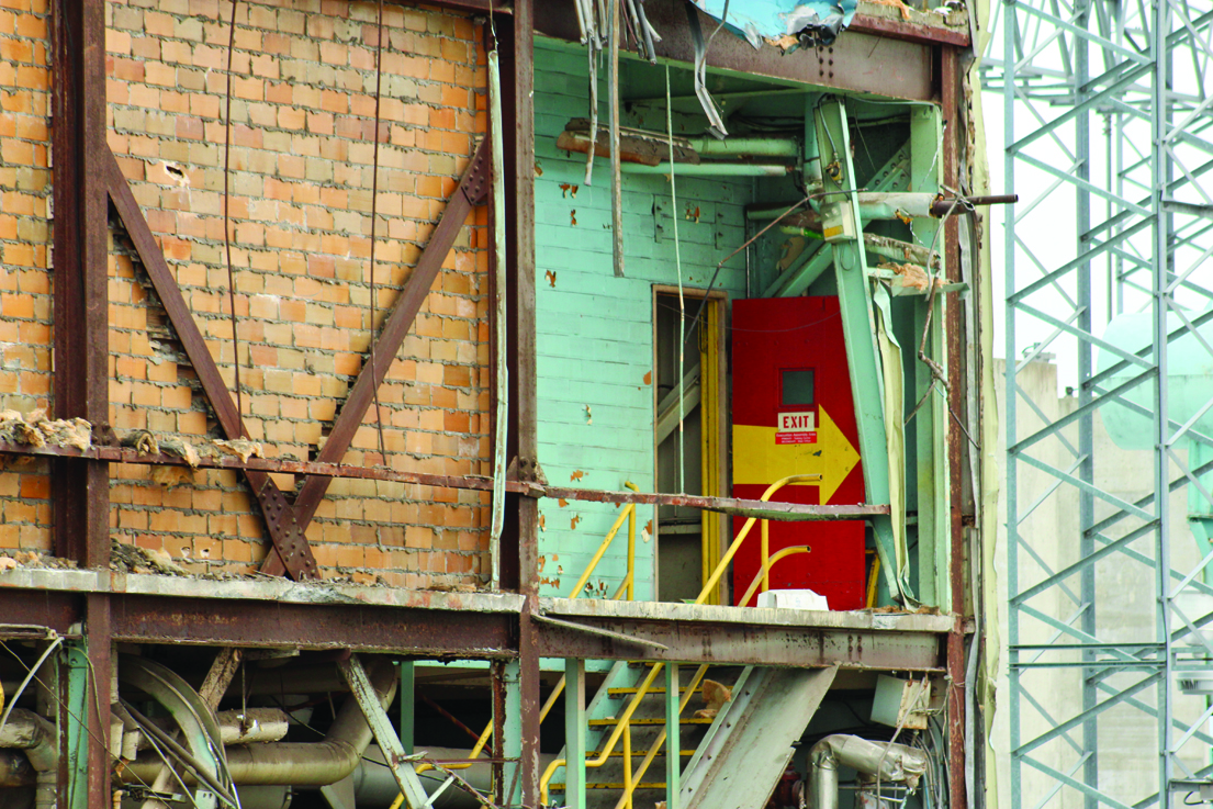 Demolition continues