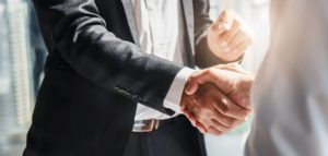 Business - shaking hands