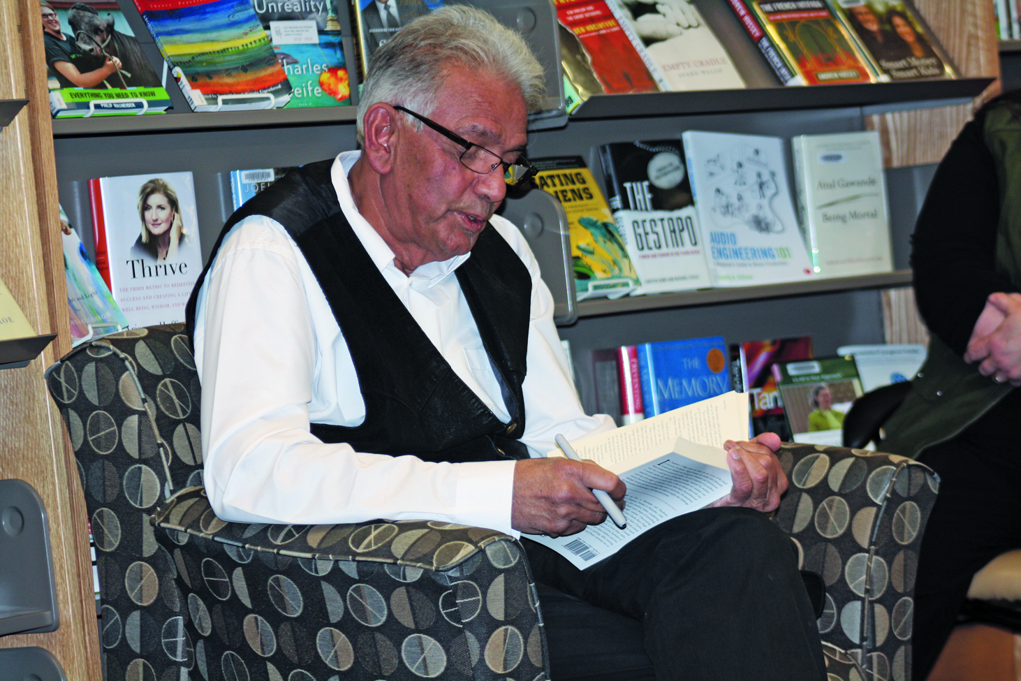 Author expands to fiction