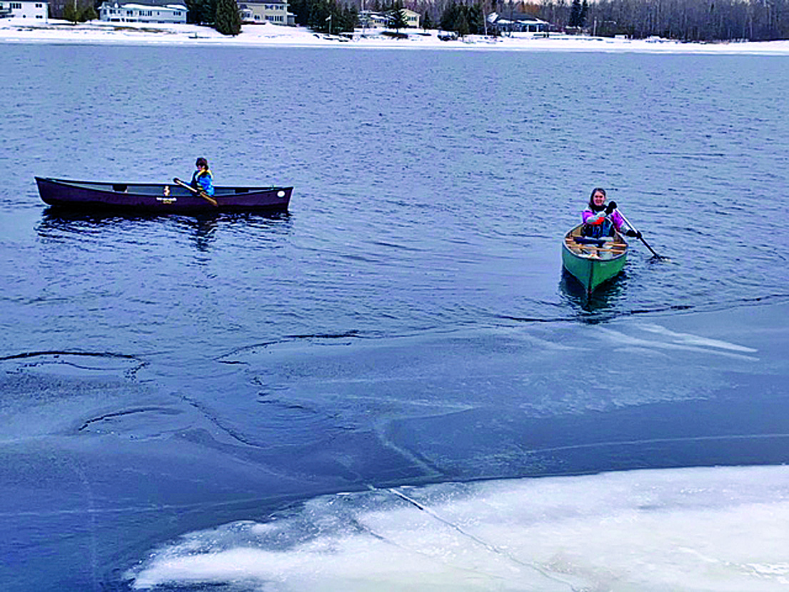 Frosty paddle