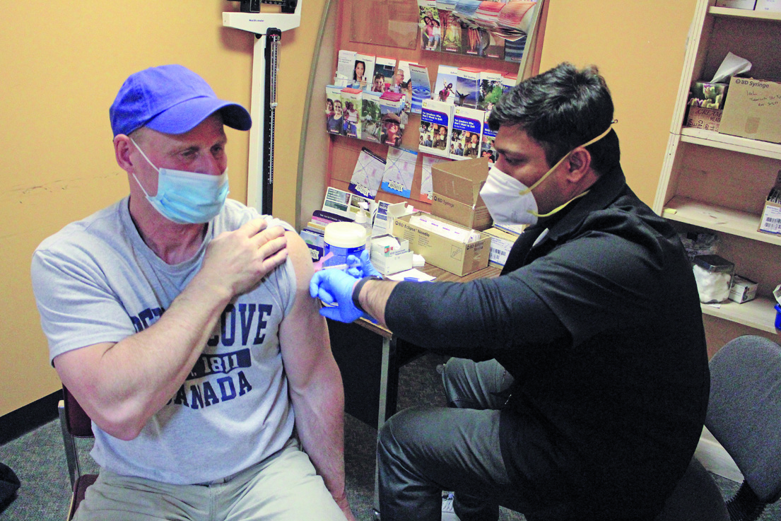 Ending COVID, one arm at a time