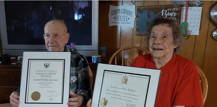70 years of marriage