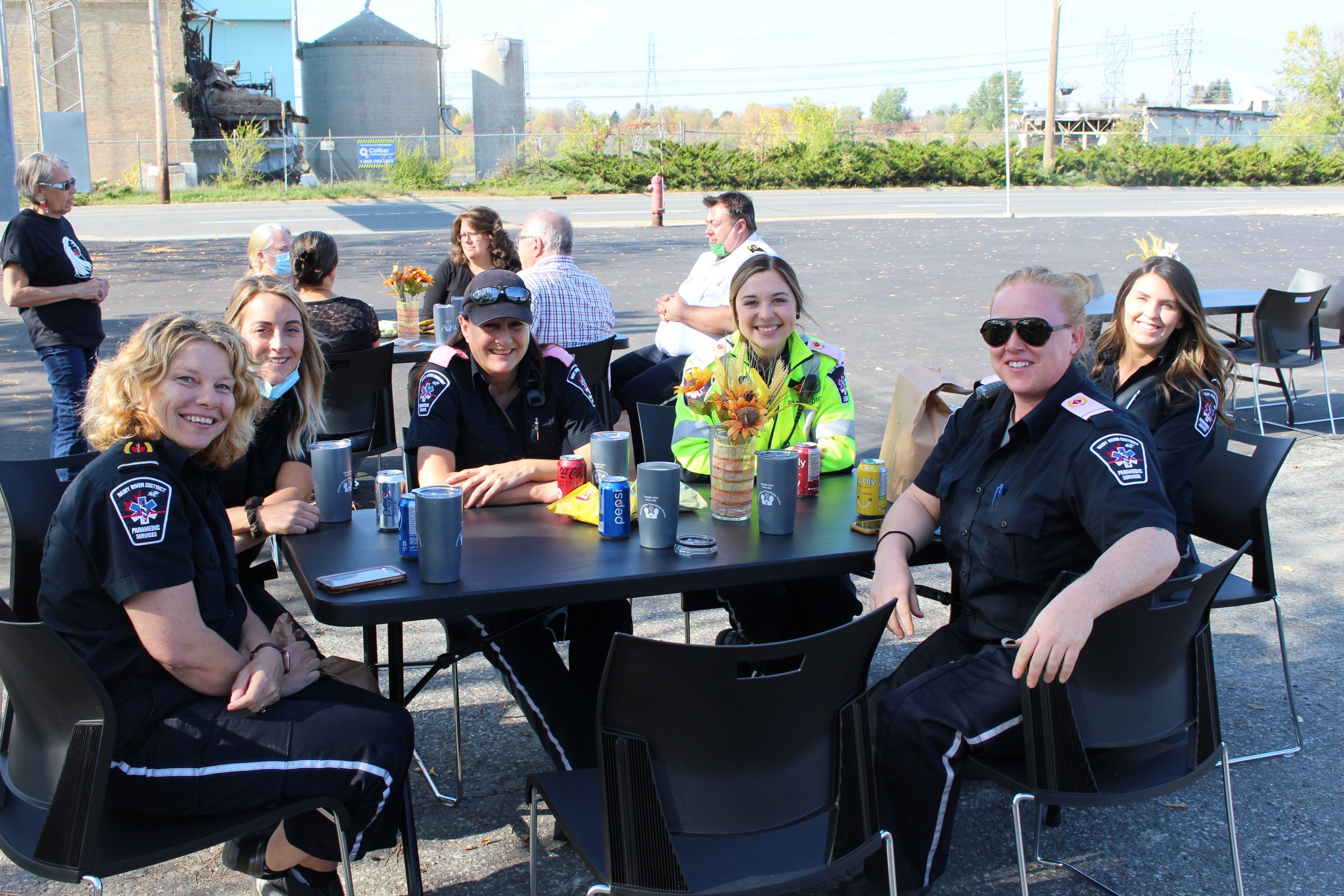 UNFC holds appreciation barbecue for first responders