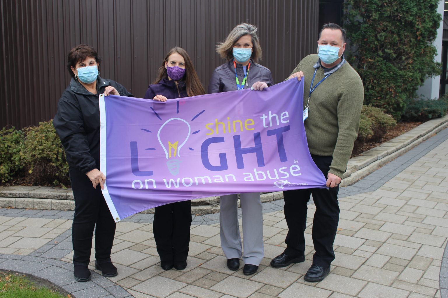 Town shines the light on woman abuse – Fort Frances Times