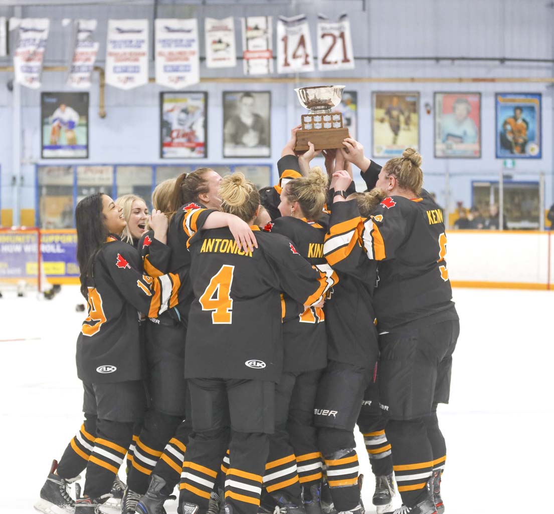 Muskie Girls win NorWOSSA hockey championship!