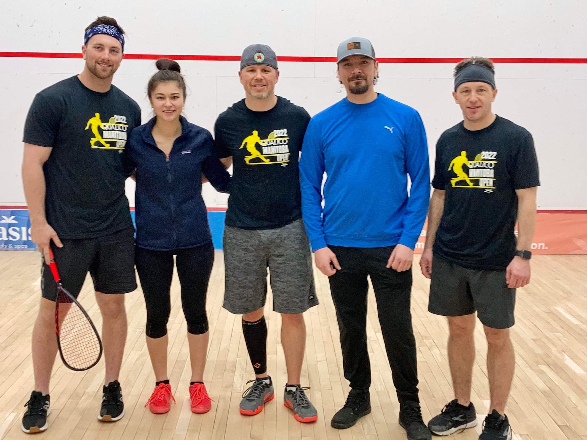 Local players squash competition at tournament