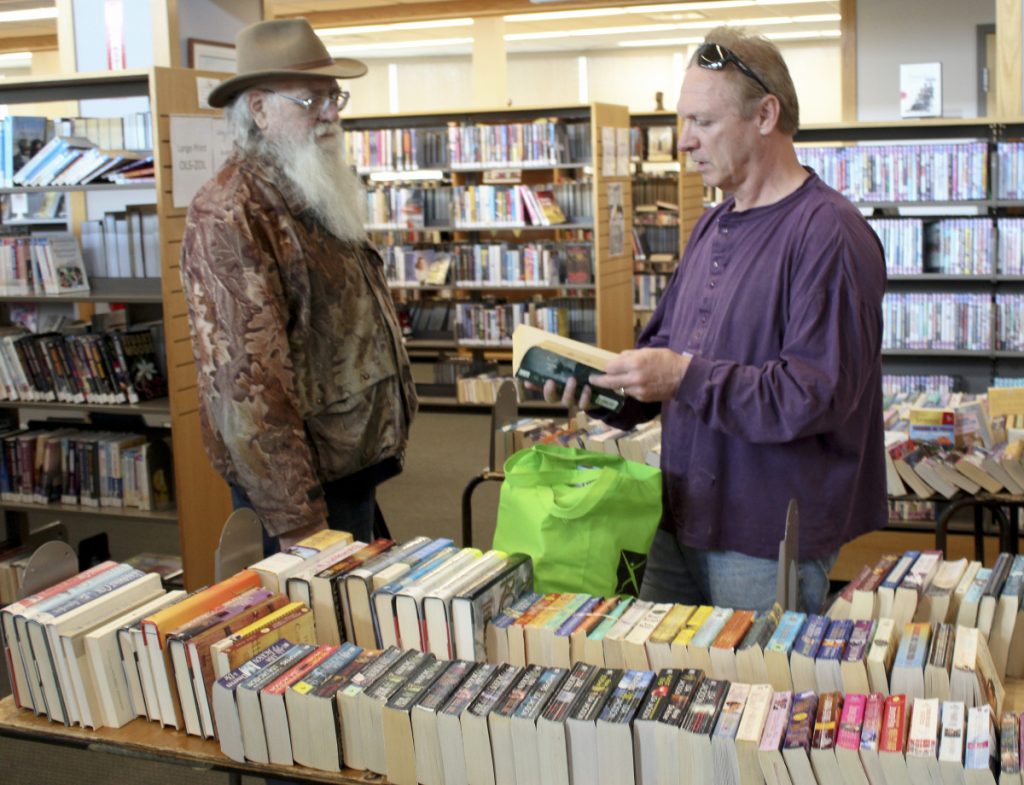 Used book sale makes a return from COVID
