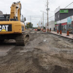 As flood clean up continues, other road work is in progress across Fort Frances