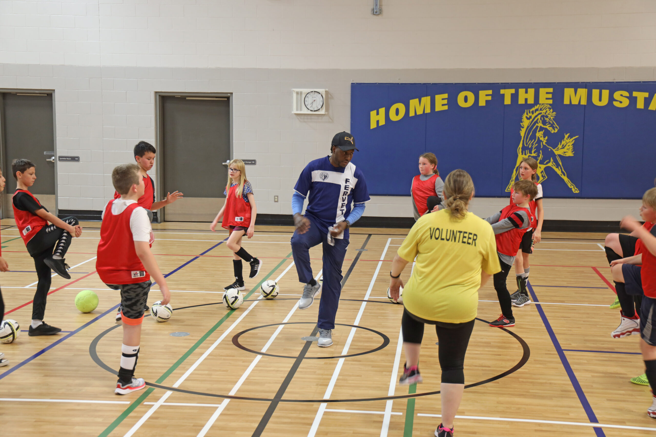 Thrills, drills and soccer skills