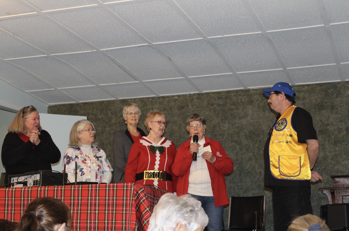 Donation and tea a roaring success