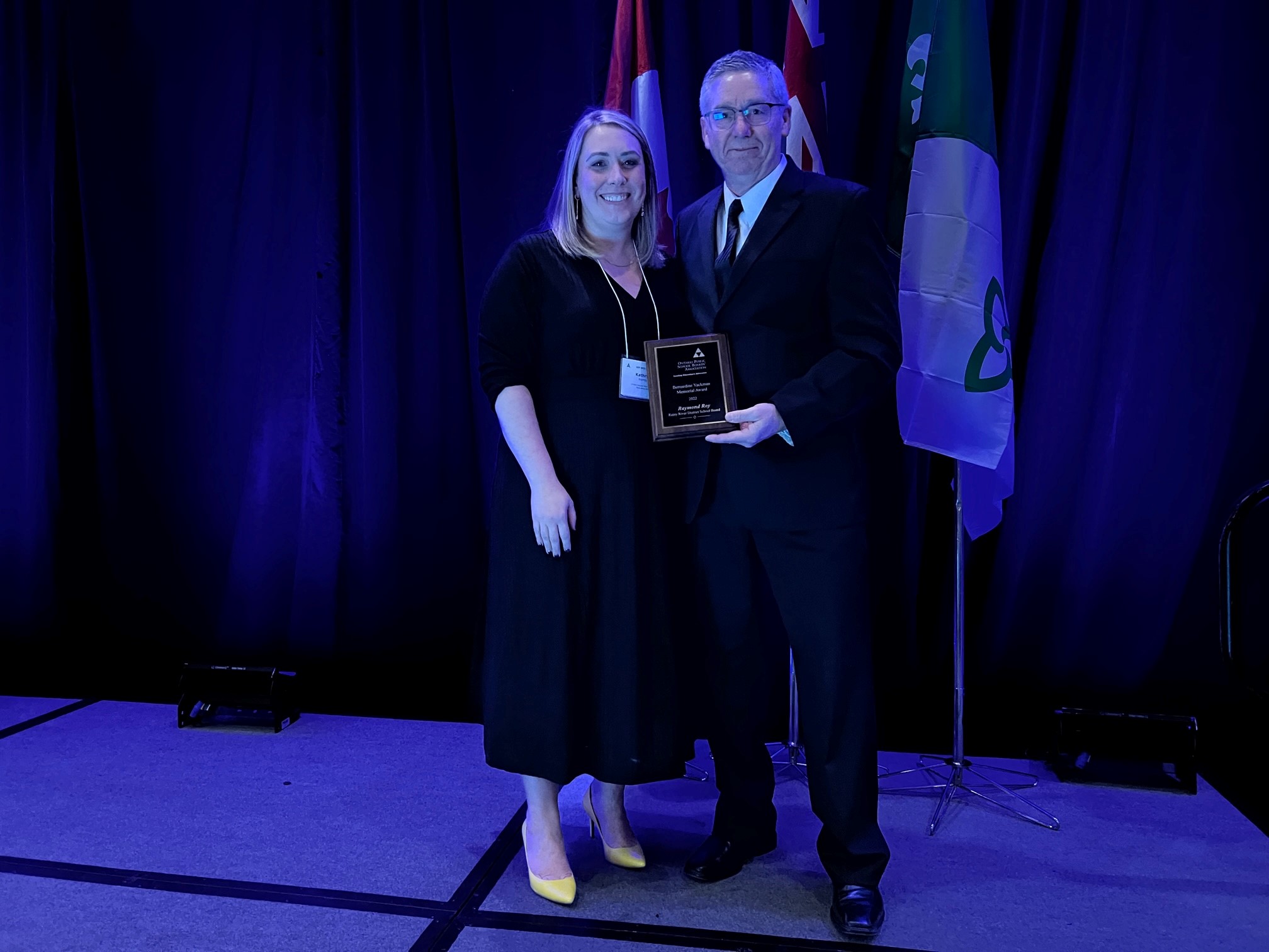 Former RRDSB trustee receives Bernardine Yackman Memorial Award