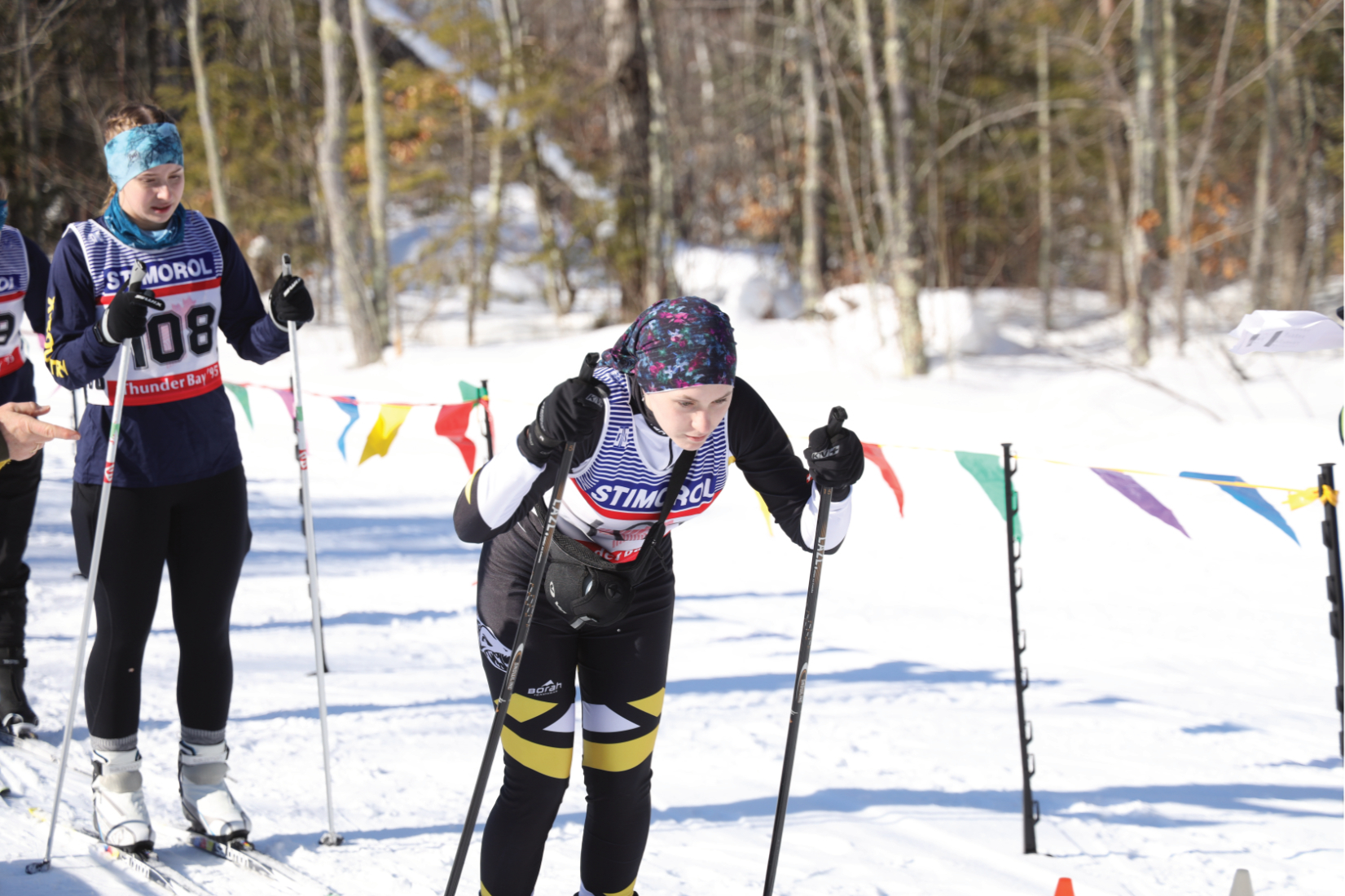 Muskies cross-country ski team hosts NORWOSSA at Rocky Inlet Trails