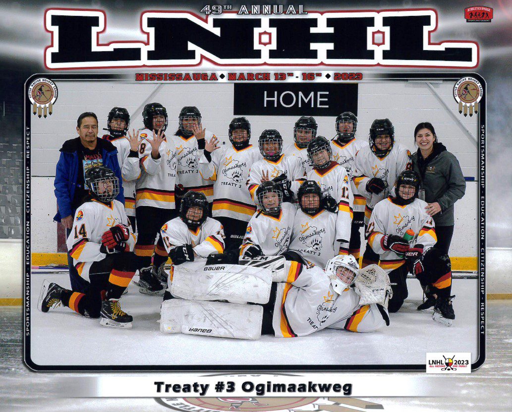 U13 Treaty #3 Ogimaakweg hockey team victorious at Little NHL