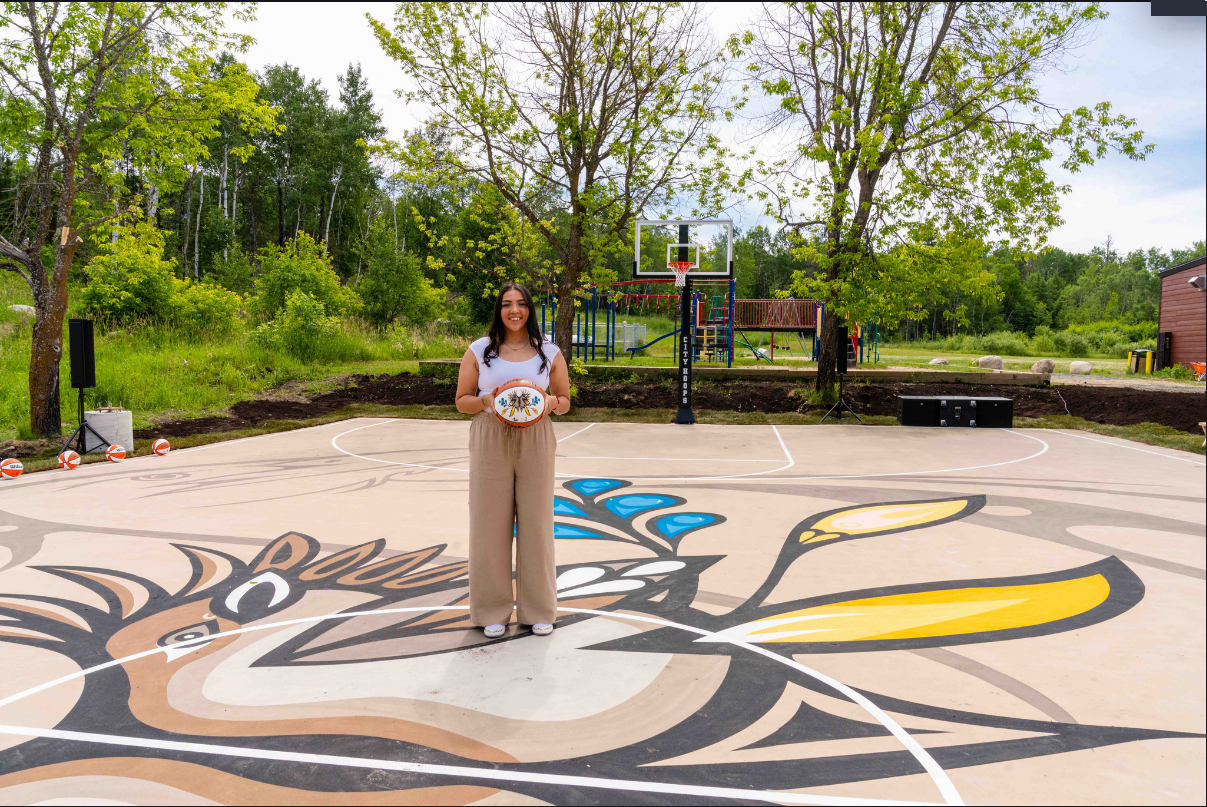 First Nation unveils fully refurbished basketball court in honour of athlete