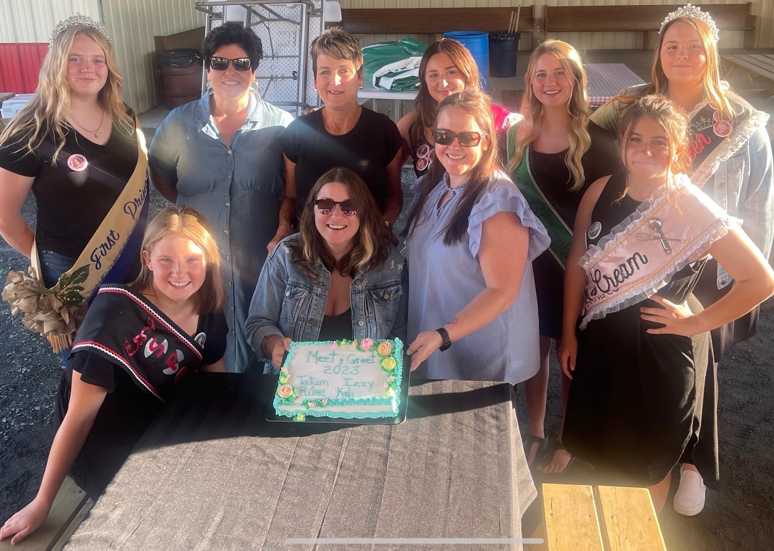 The many happy faces of the 2023 Fair Queen pageant