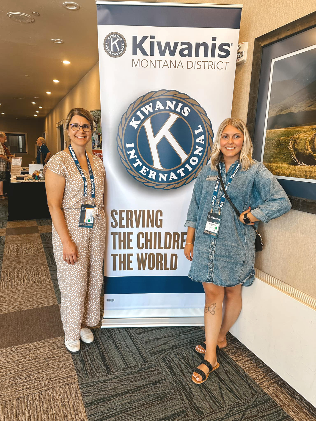 Local Kiwanis president honoured with promotion