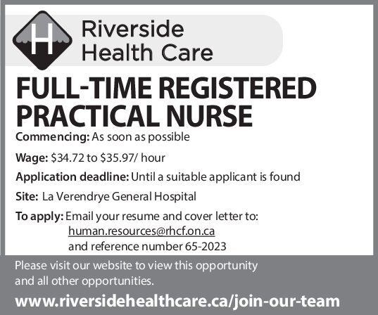 Full-time Registered Practical Nurse