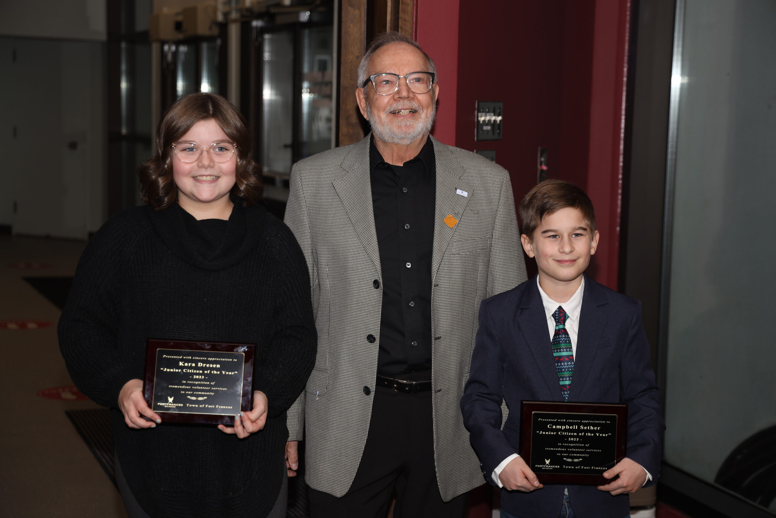 Town names two Junior Citizens of the Year for 2023