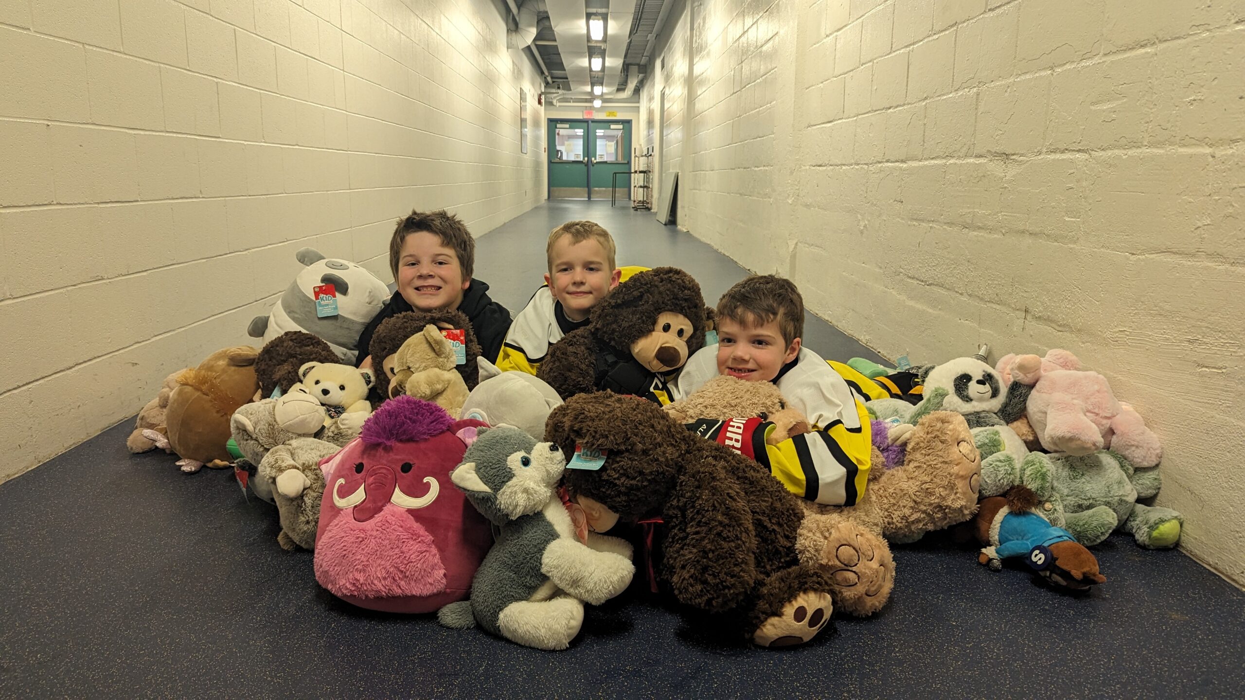 Heap of new stuffed pals to find homes for the holidays, thanks to Muskie fans