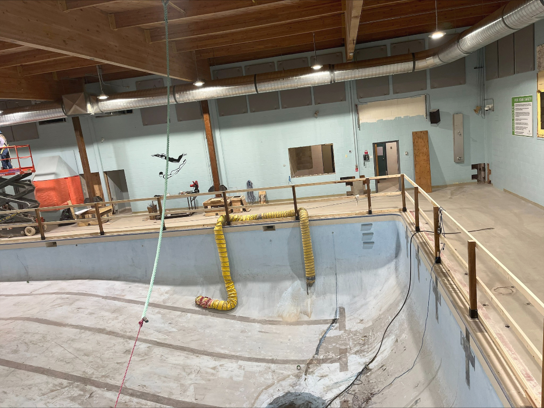 Memorial Sports Centre pool update