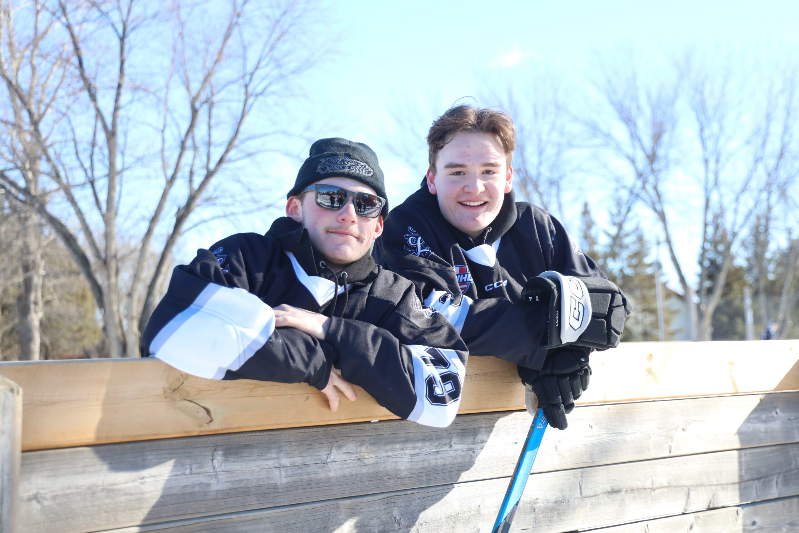 Fun at the rink with the Lakers and Community Living
