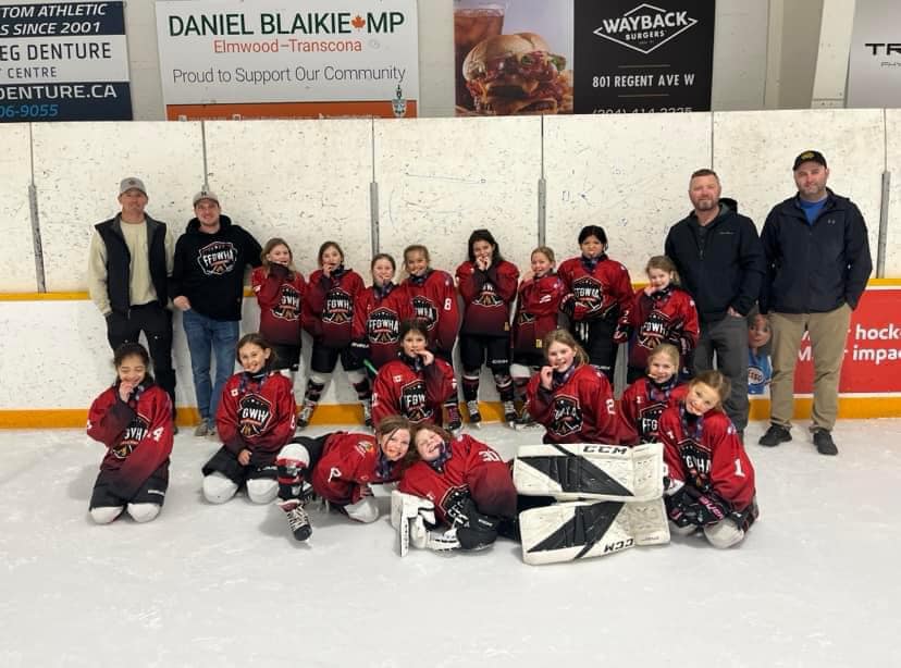 Hockey hardware at tourney